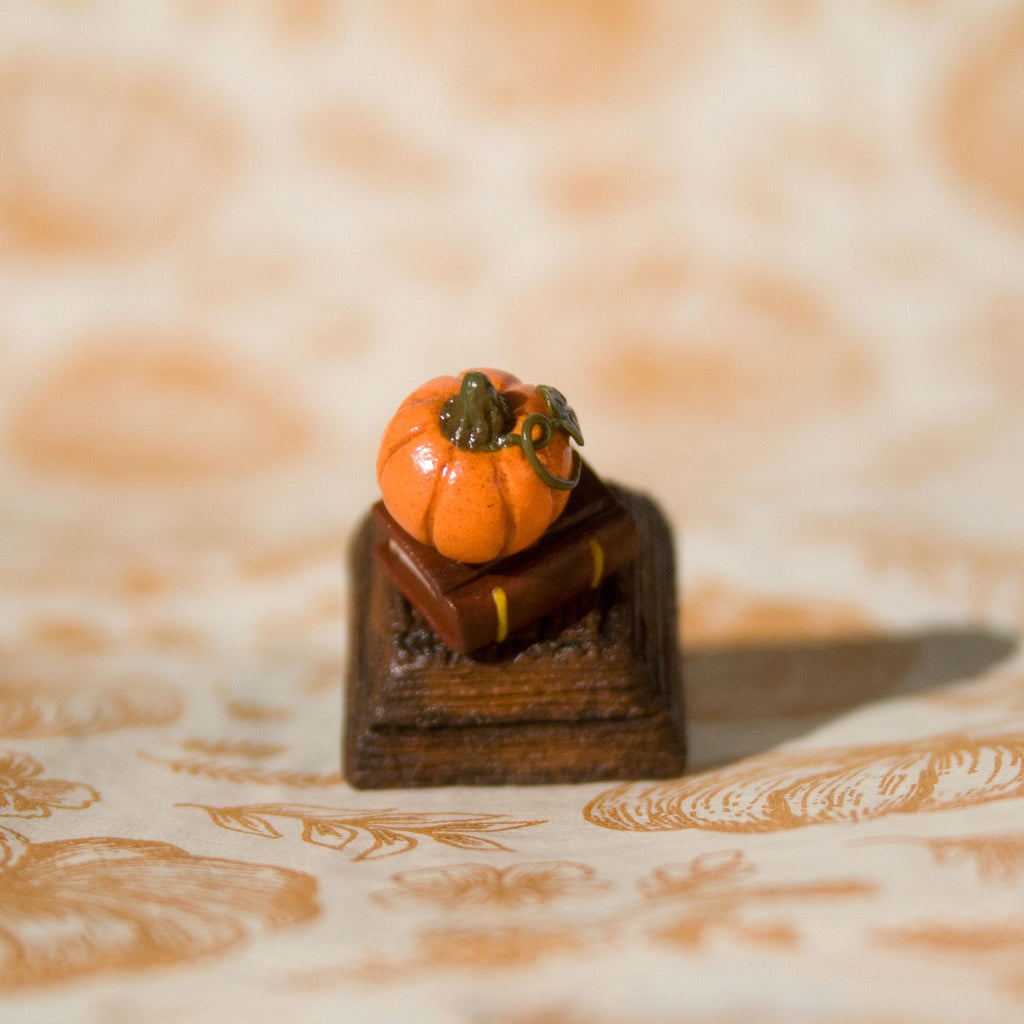 Pumpkin Book Artisan Keycap