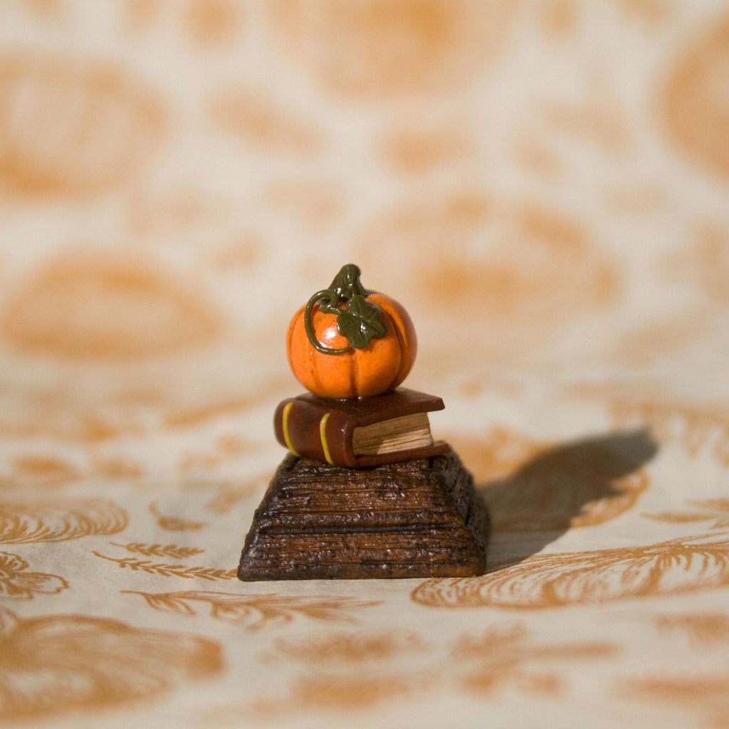 Pumpkin Book Artisan Keycap