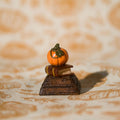 Pumpkin Book Artisan Keycap