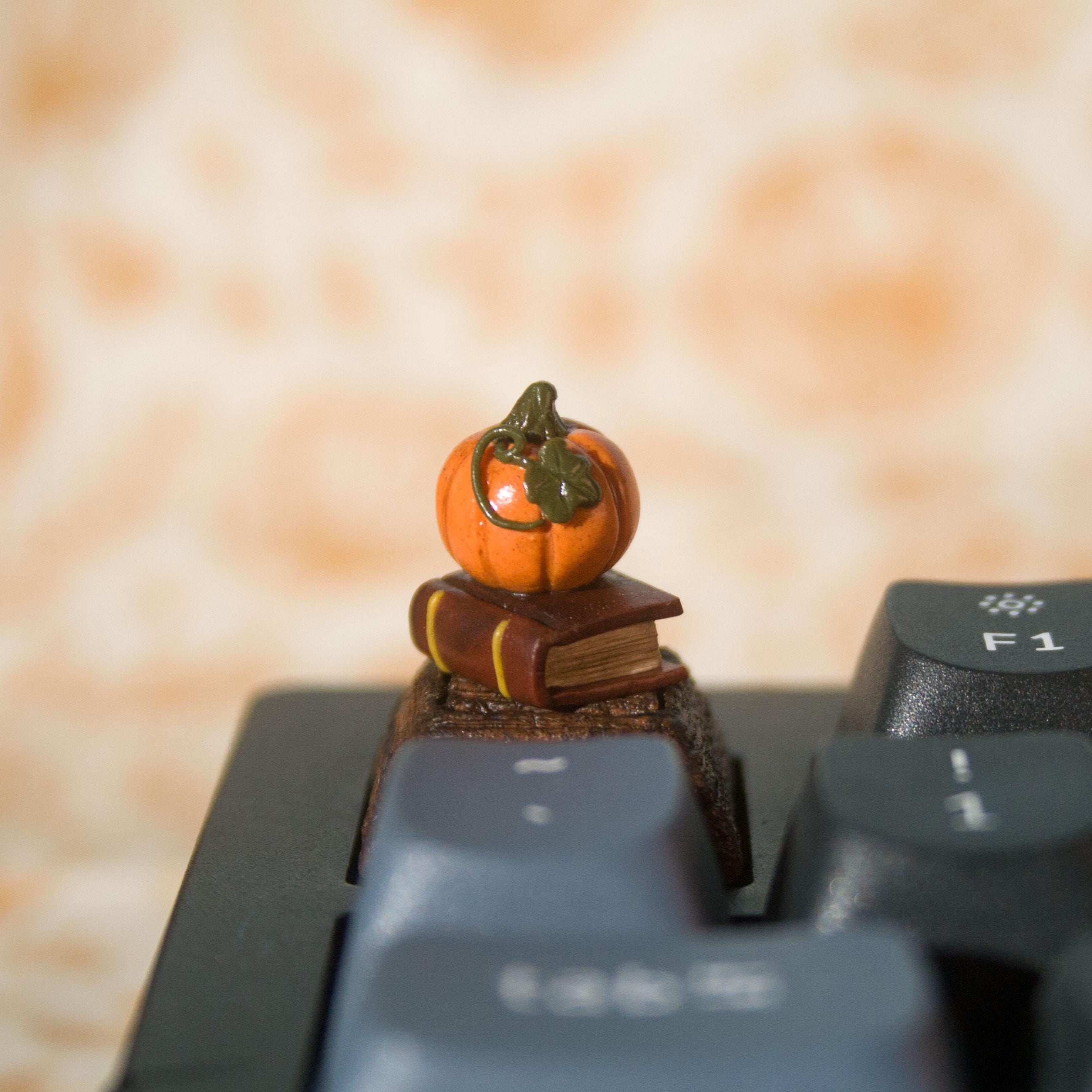 Pumpkin Book Artisan Keycap