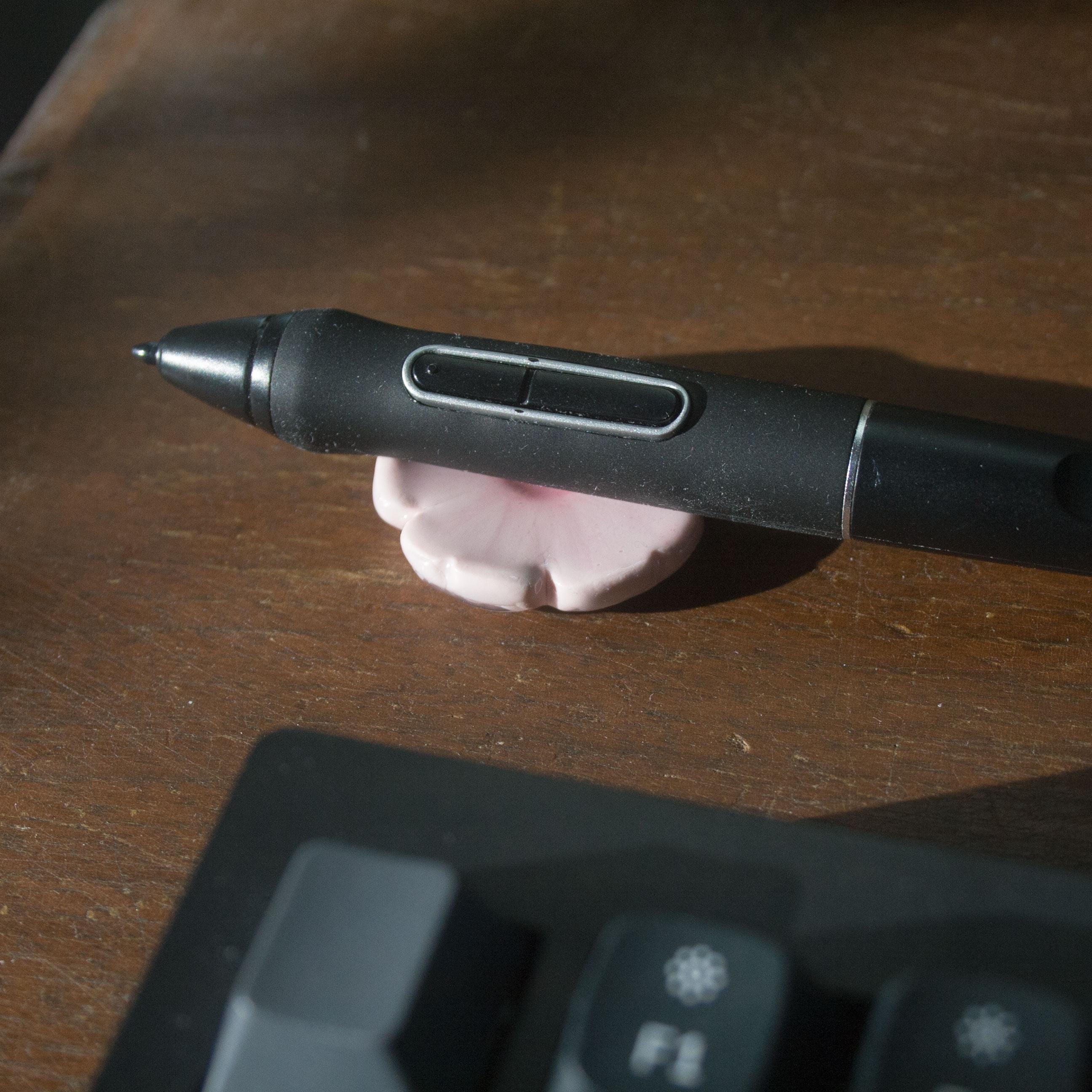 Cherry Blossom Chopstick Rest, Stylus Holder, Pen Holder