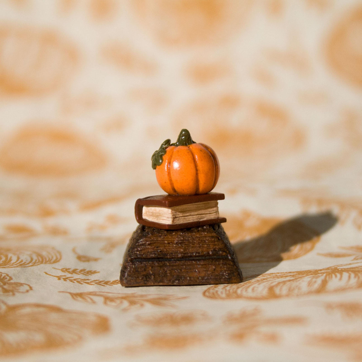 Pumpkin Book Artisan Keycap