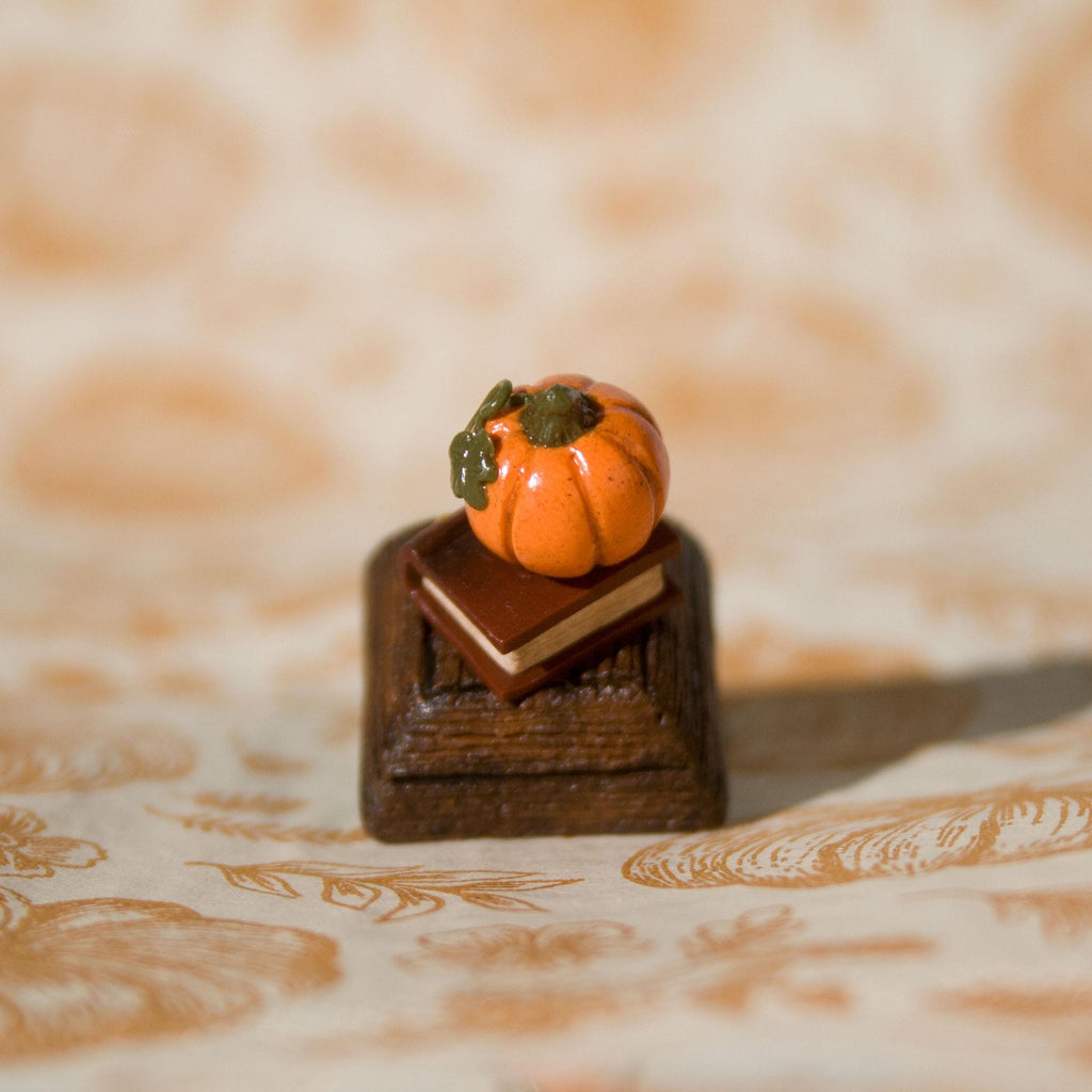 Pumpkin Book Artisan Keycap