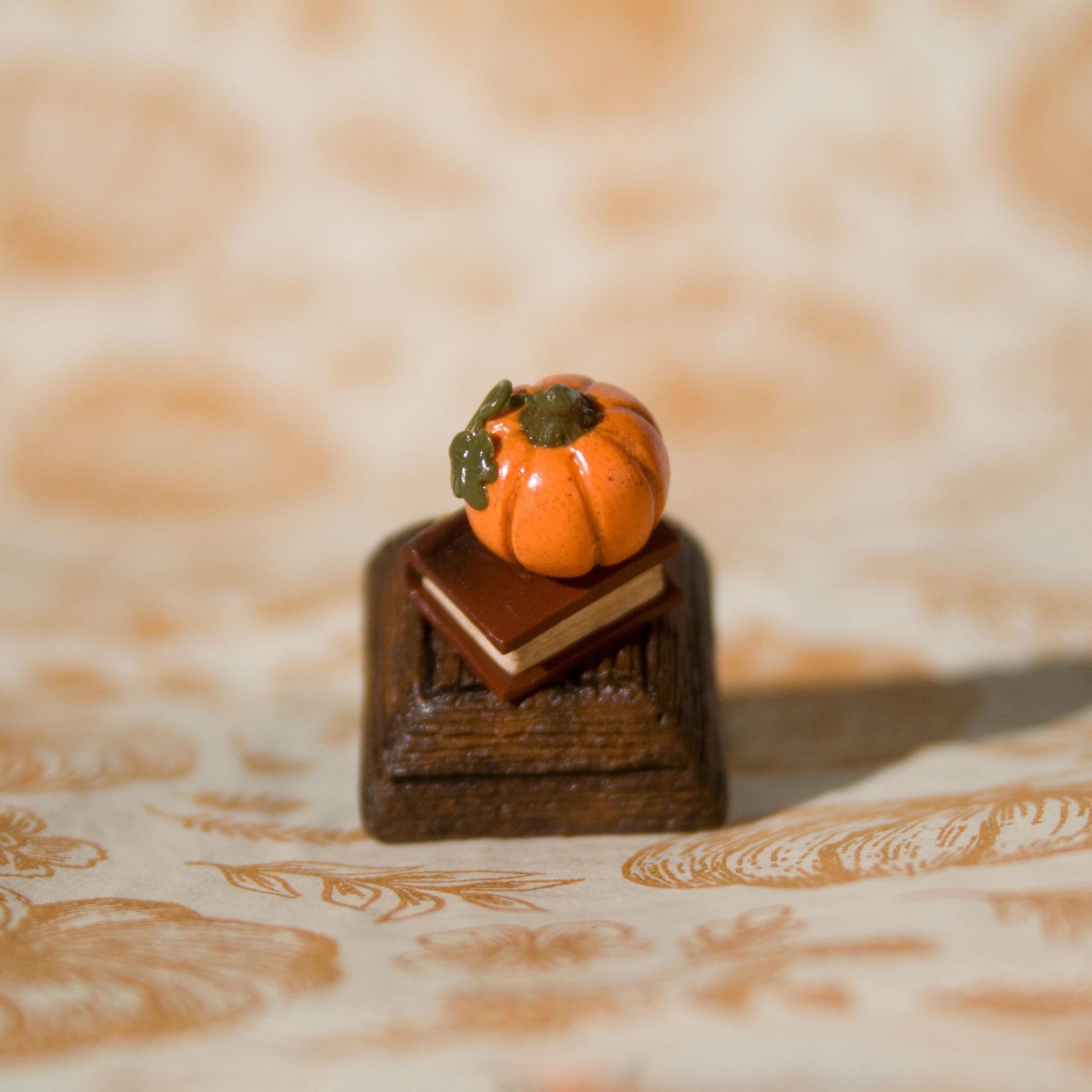 Pumpkin Book Artisan Keycap