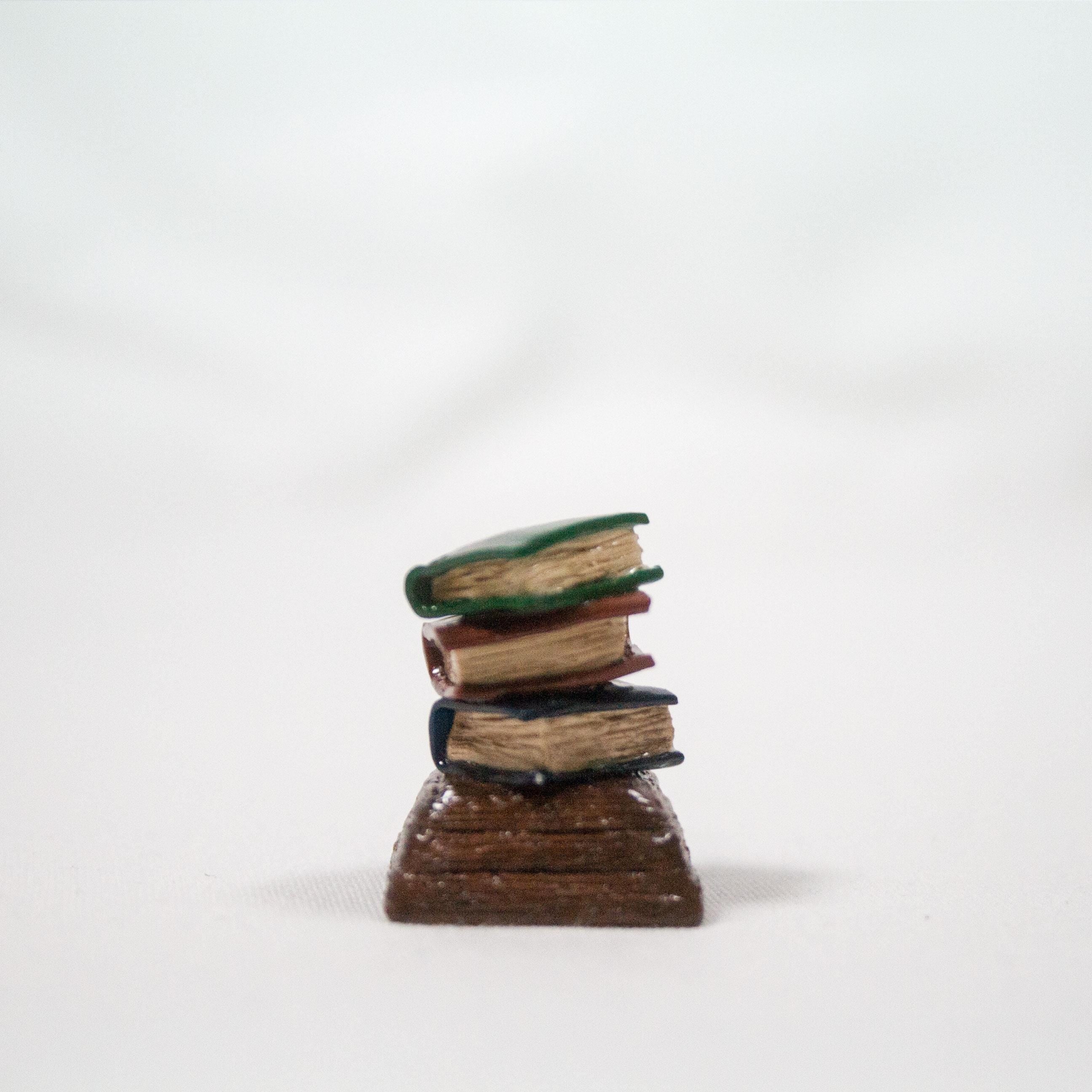 Book Stack Artisan Keycap