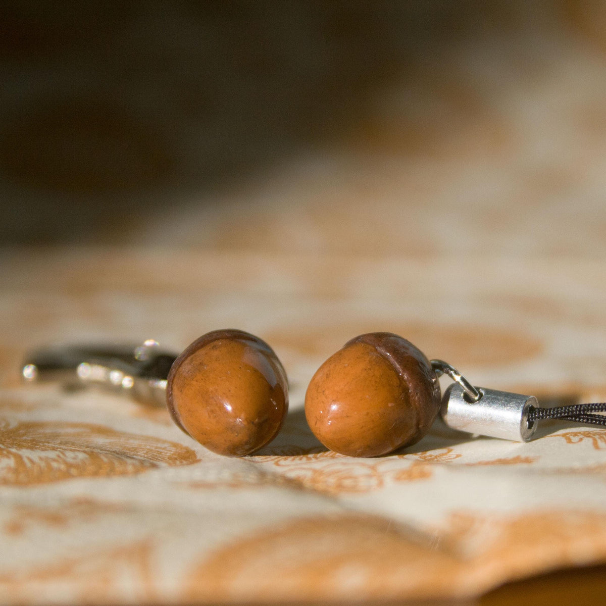 Acorn Clay Charm