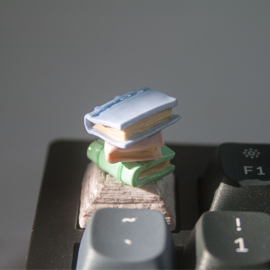 Book Stack Artisan Keycap
