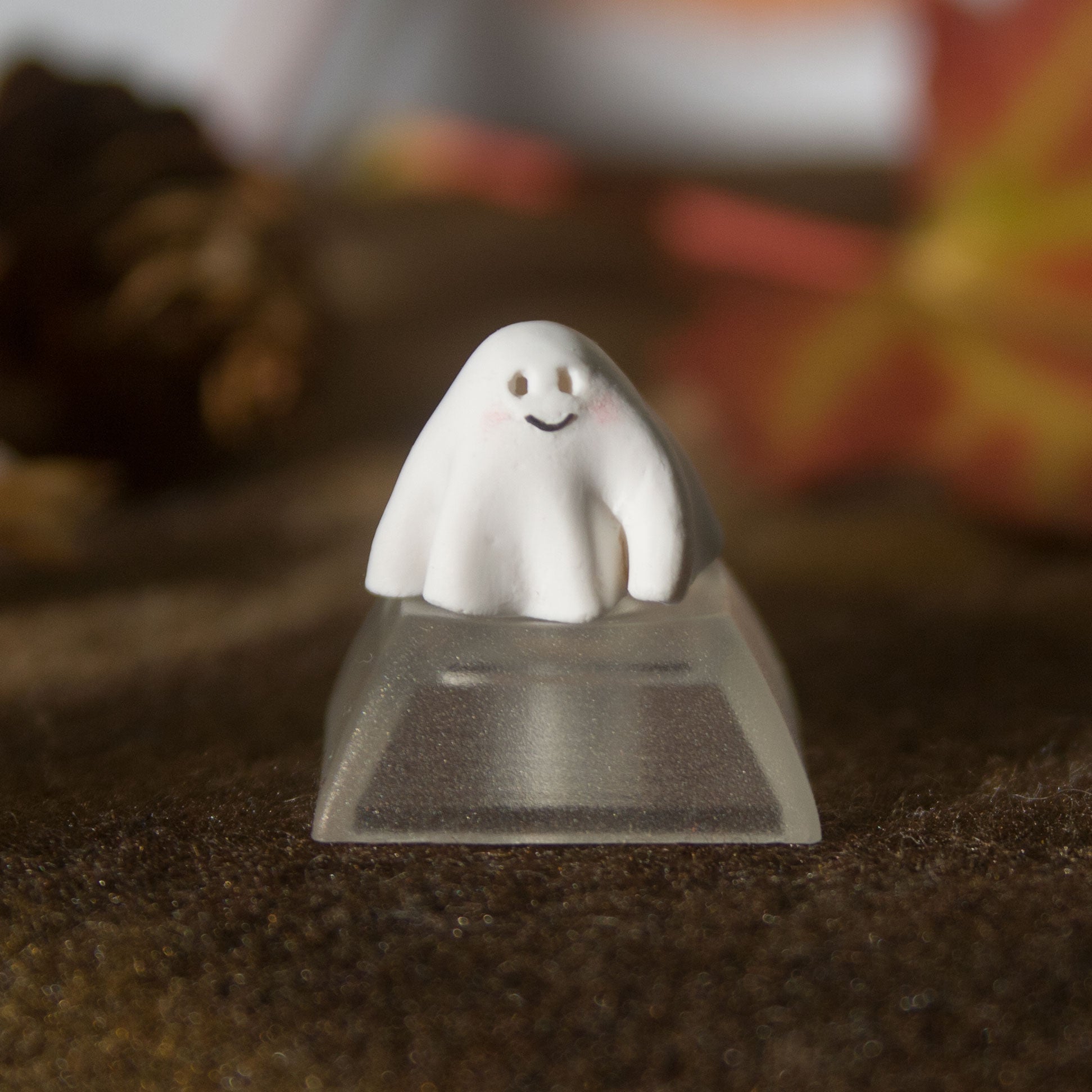 Glowing Ghost Artisan Keycap