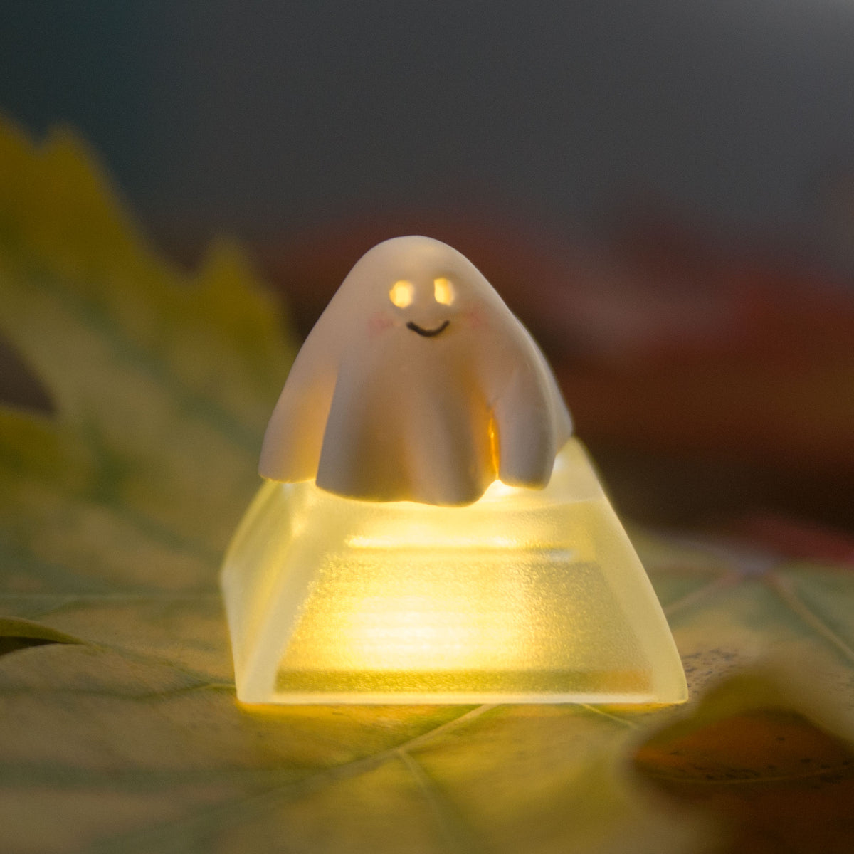 Glowing Ghost Artisan Keycap