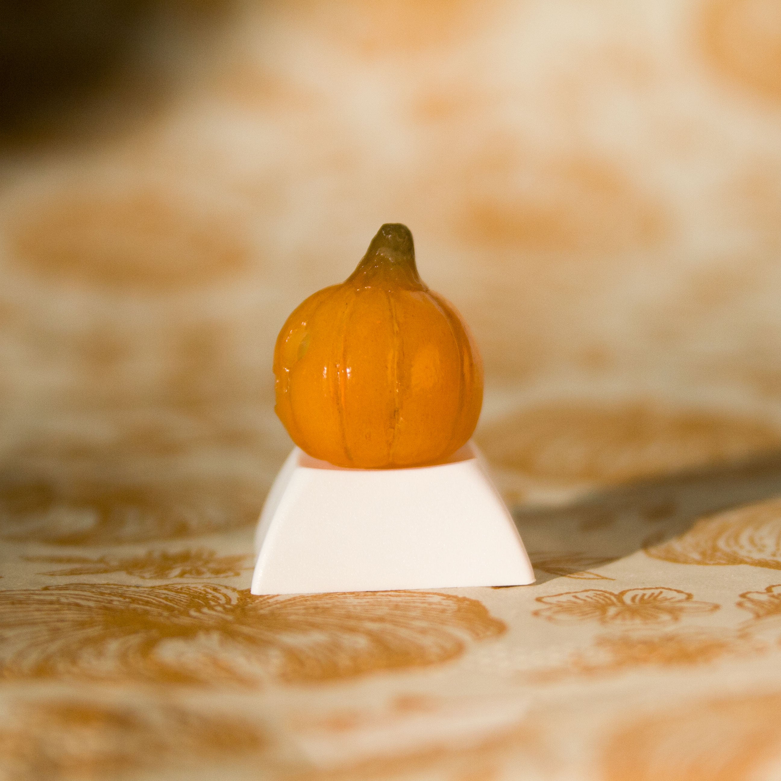 Custom Jack-o-Lantern Artisan Keycap