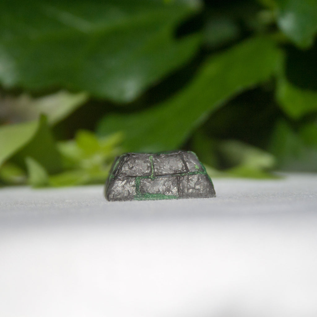 Mossy Cobblestone Artisan Keycap