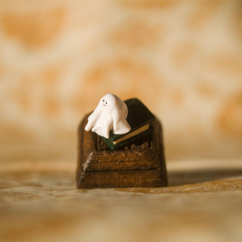 Ghost Book Artisan Keycap