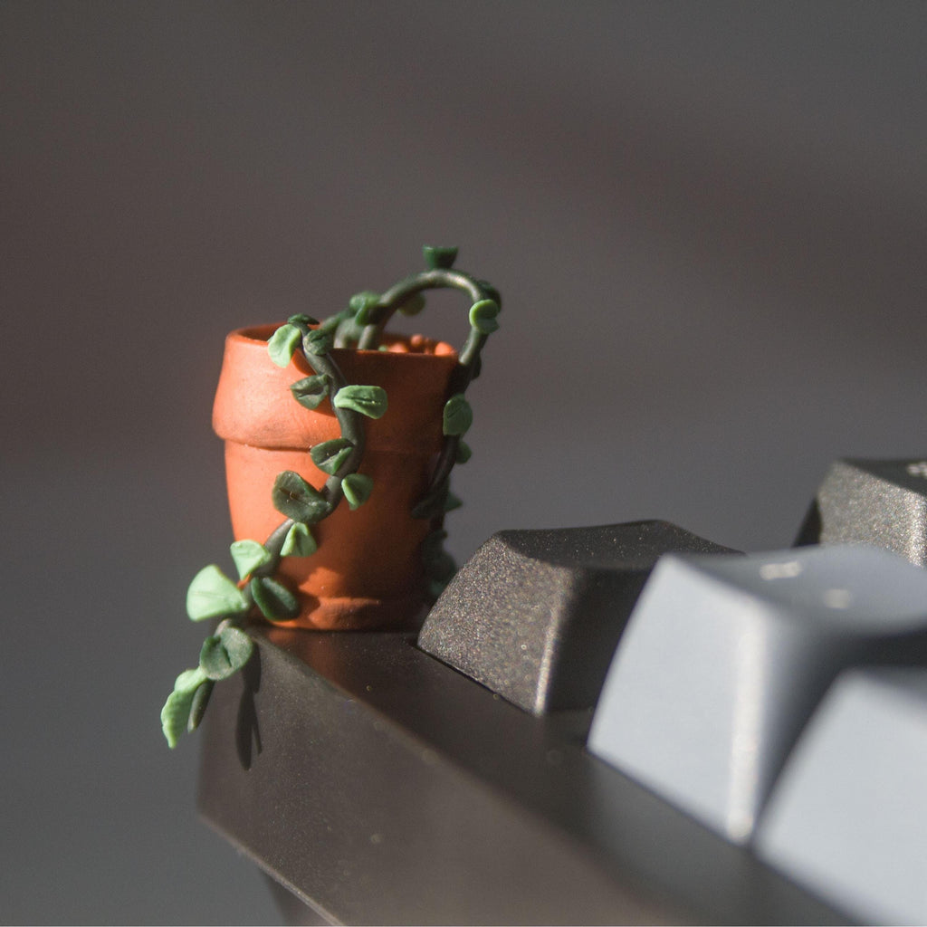 Potted Plant Monitor Topper