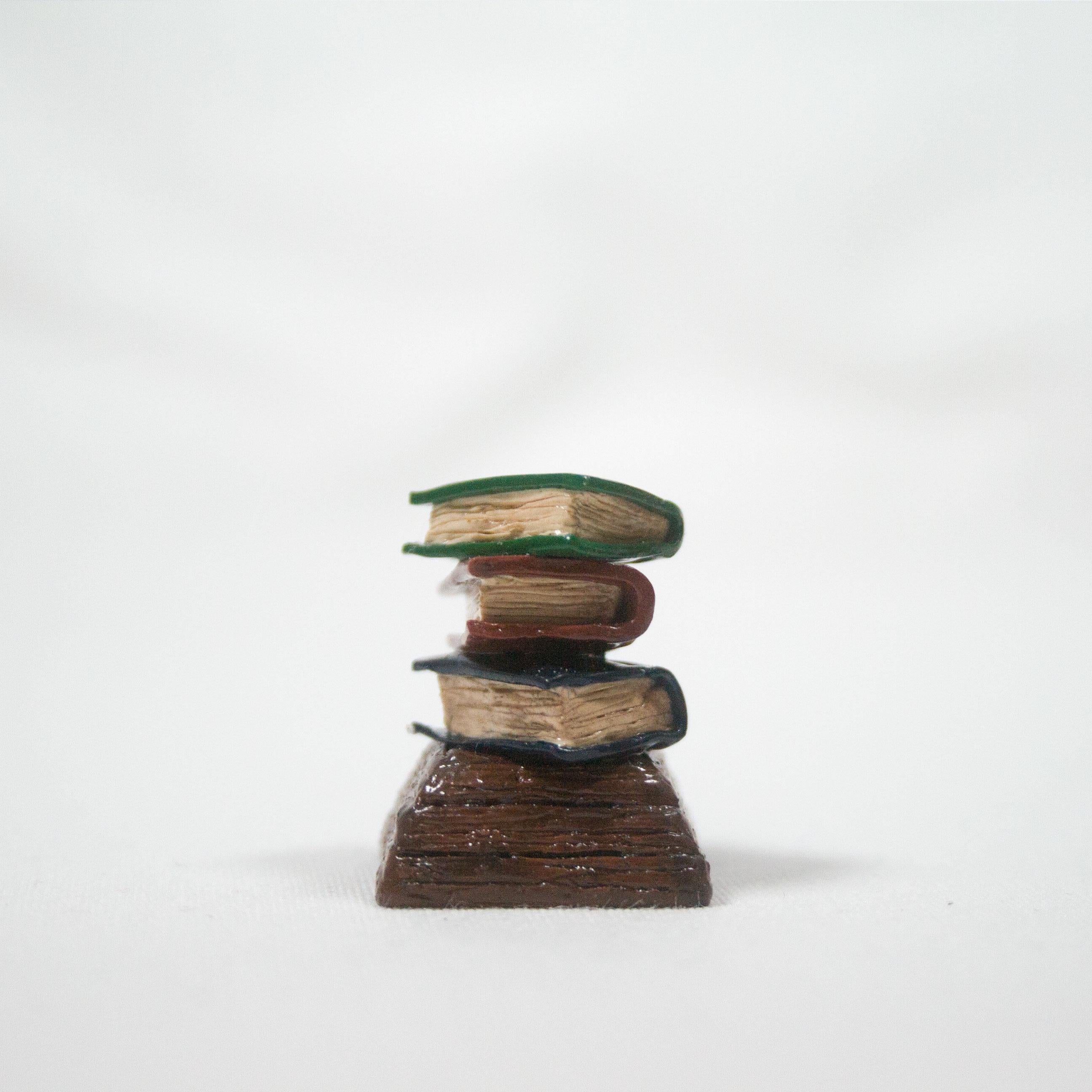 Book Stack Artisan Keycap