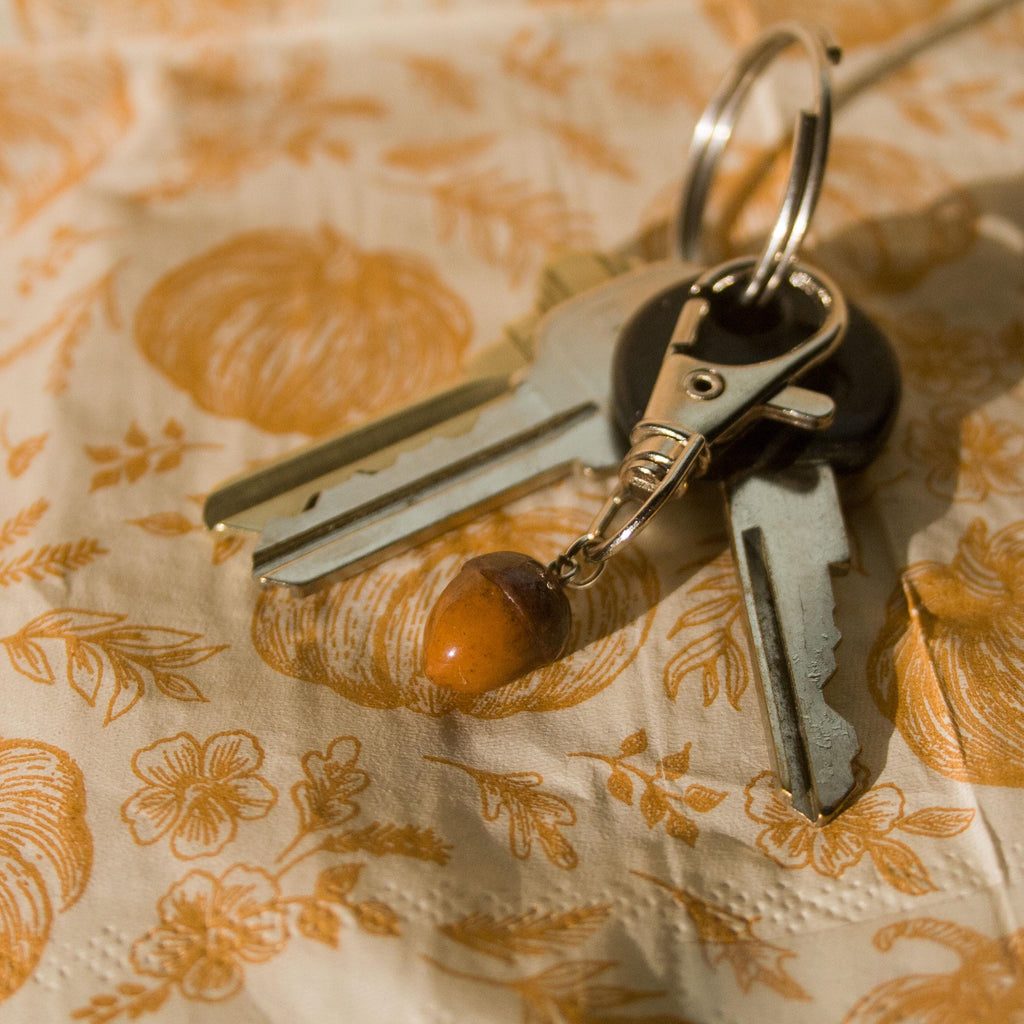 Acorn Clay Charm