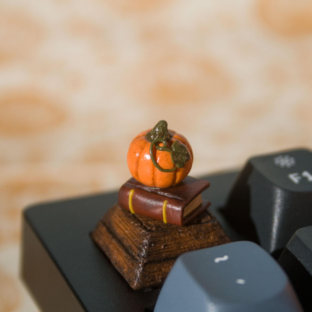 Pumpkin Book Artisan Keycap