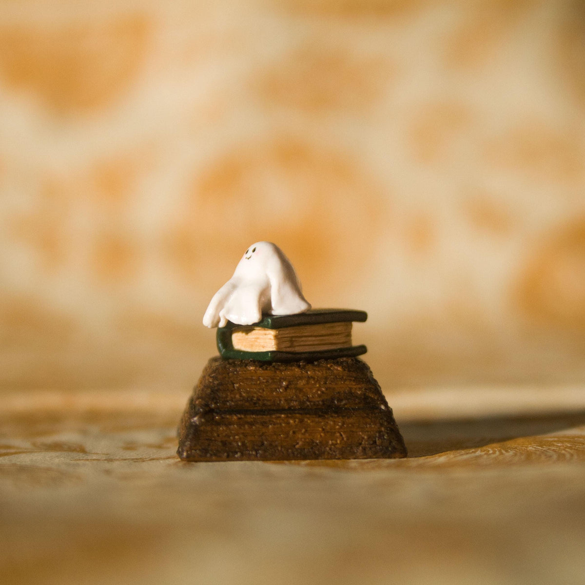Ghost Book Artisan Keycap