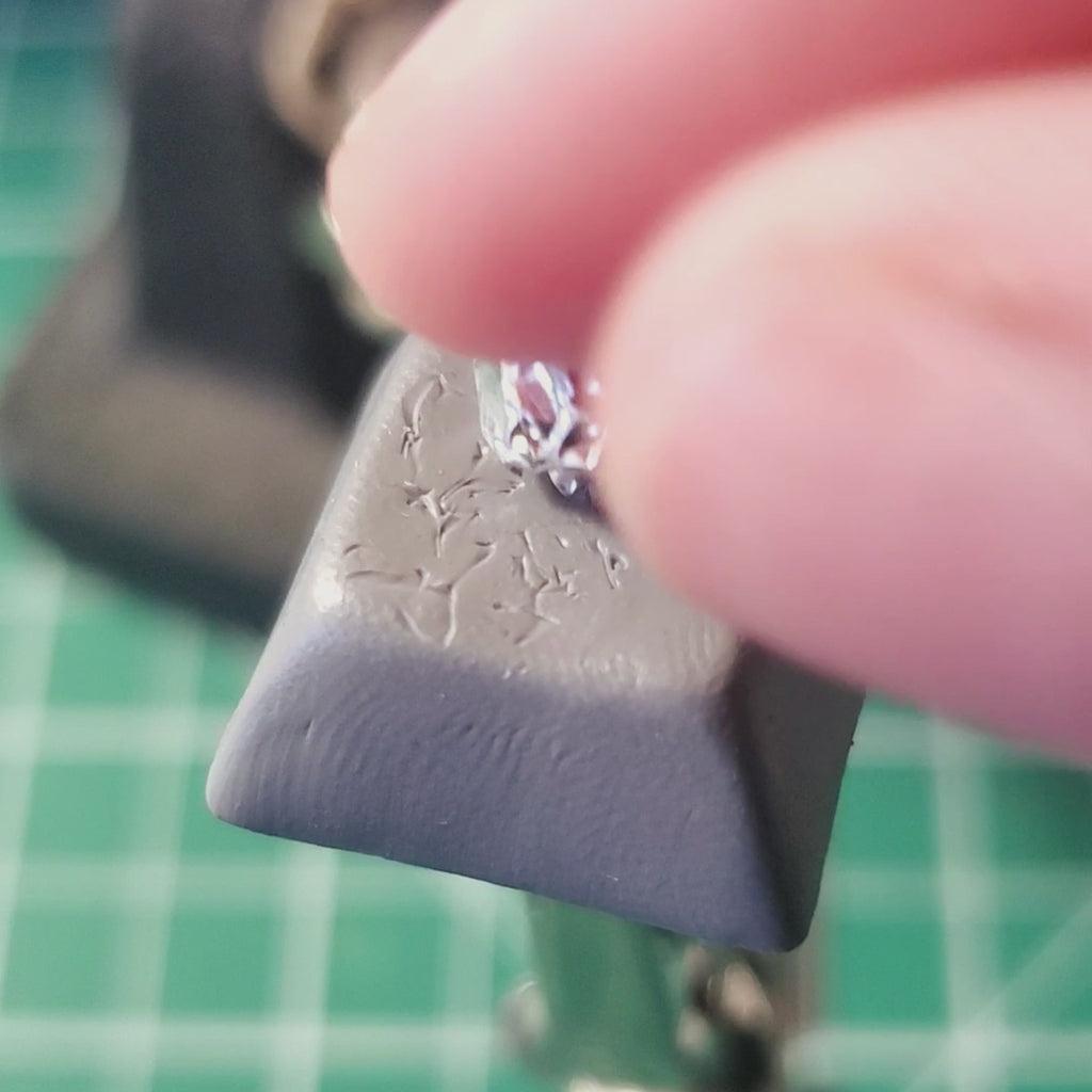 Mossy Cobblestone Artisan Keycap