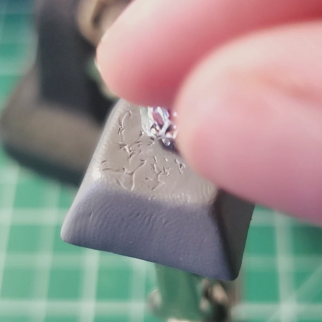 Mossy Cobblestone Artisan Keycap